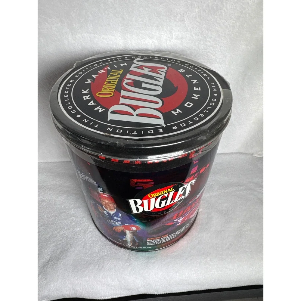 Vintage Bugles Mark Martin Collector Edition Tin Unisex OS Black Excellent